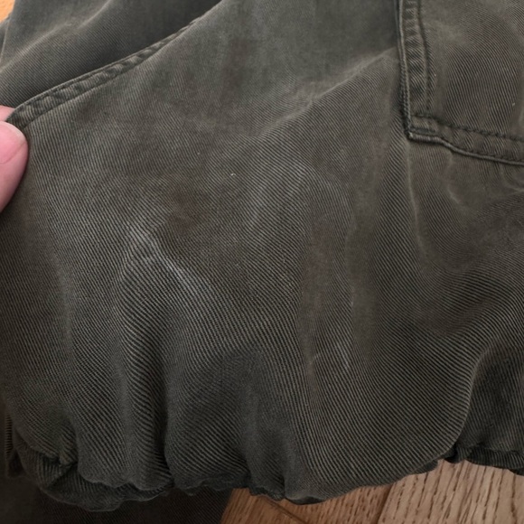 Aritzia Wilfred Free OLIVE Green Lyocell Valletta‎ Overalls Jumpsuit XXS - Picture 17 of 17